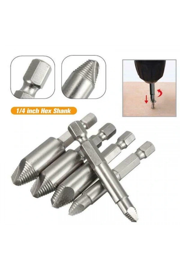 Bidebuvar Hasarlı Vida Çıkarıcı