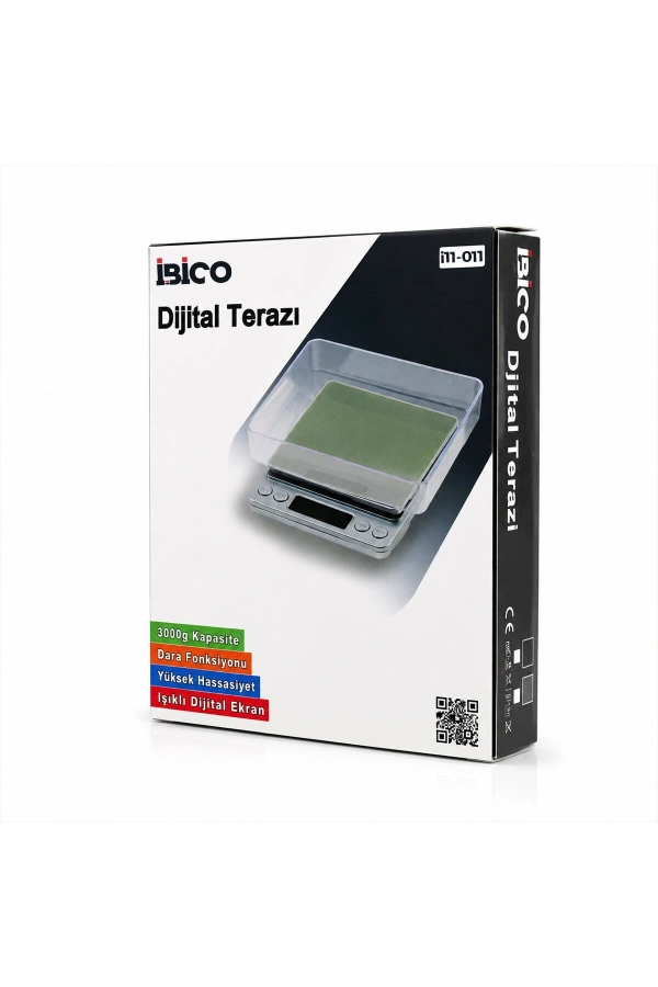 Bidebuvar Hassas Terazi - Mini Boy - Pilli - Minimum 0.01 gr Ölçüm