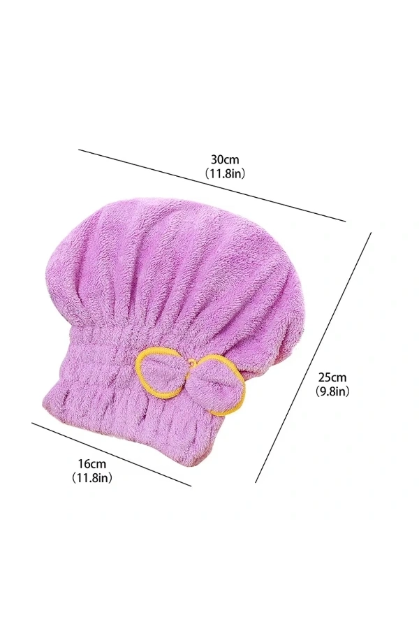 Bidebuvar Havlu Saç Kurutma Bonesi