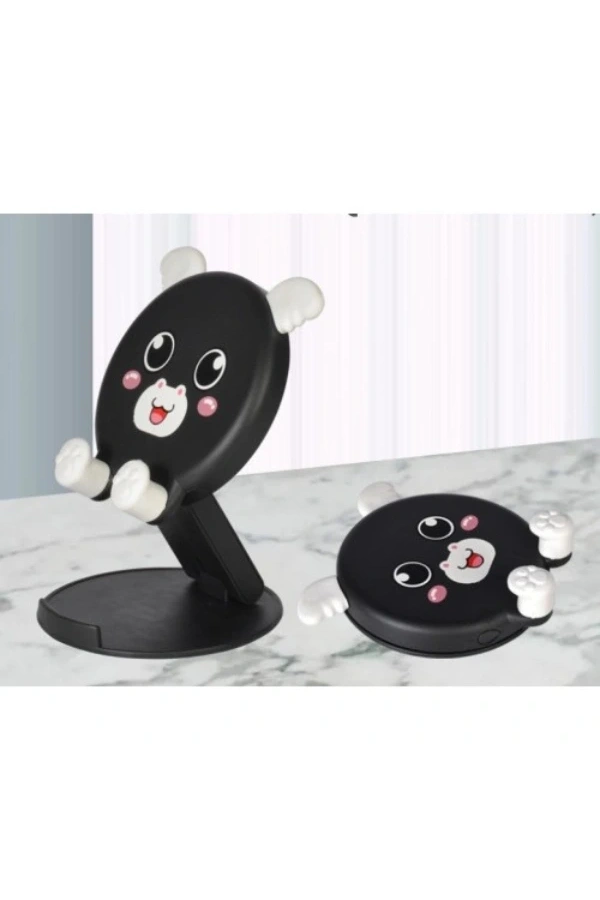 Bidebuvar Hayvan Figürlü Masaüstü Telefon Standı 5 Model