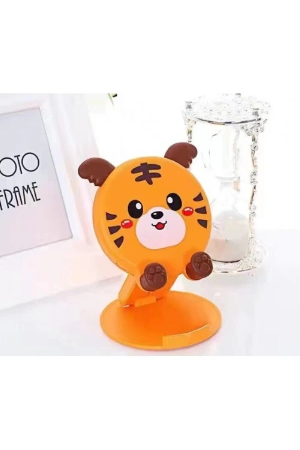 Bidebuvar Hayvan Figürlü Masaüstü Telefon Standı 5 Model