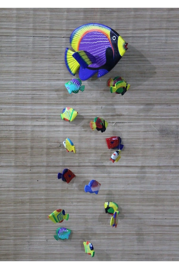 Bidebuvar Hayvan Figürlü Rüzgar Çanı Model 2