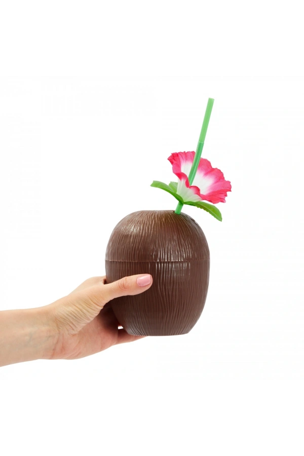 Bidebuvar Hindistan Cevizi Pipetli Bardak