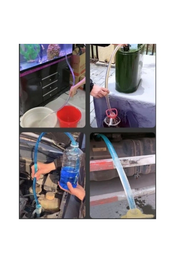 Bidebuvar Hortumlu Sıvı Aktarma Aparatı 150 cm