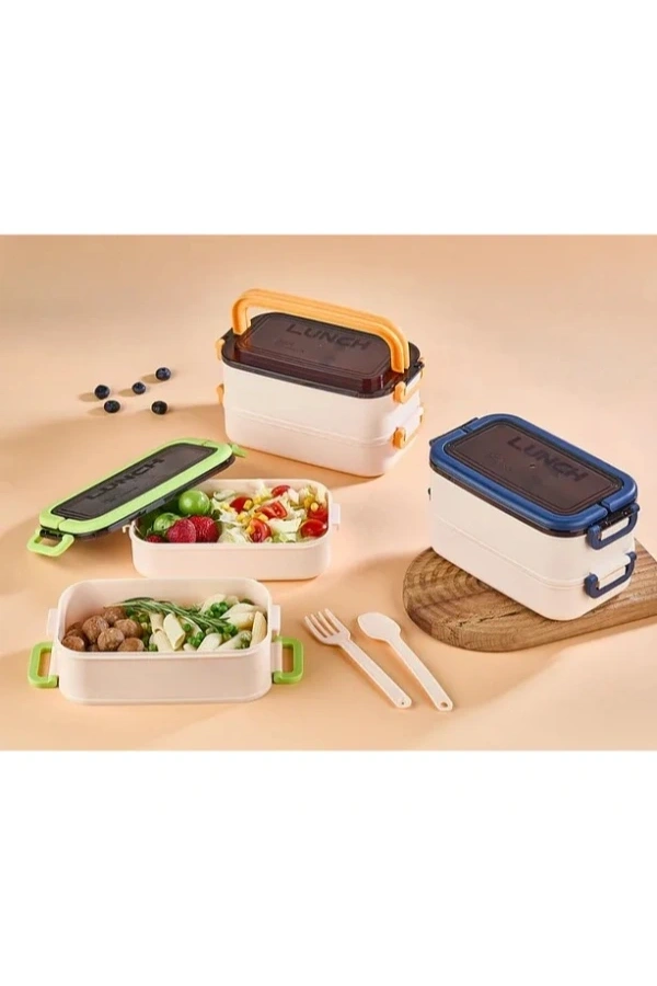 Bidebuvar İki Katlı Beslenme Kutusu