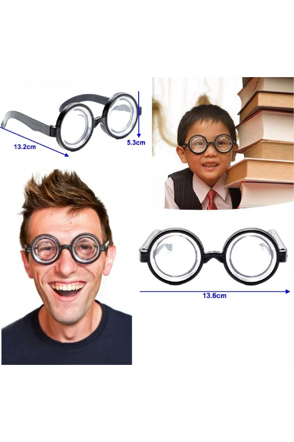 Bidebuvar İnek Öğrenci Şaka Gözlüğü