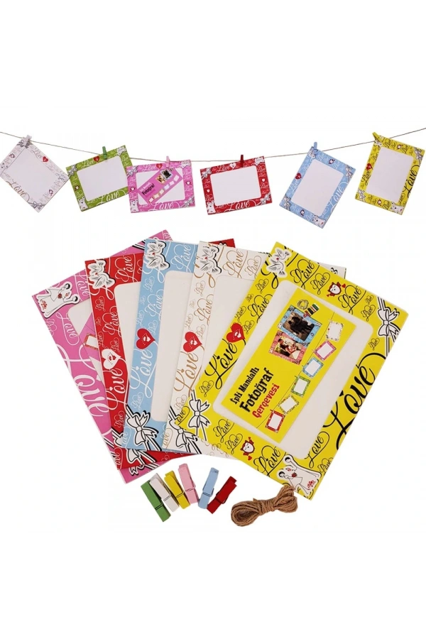 Bidebuvar İpli Mandallı Albüm