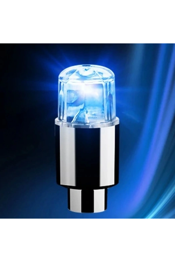 Bidebuvar Işıklı Bisiklet Araba Sibop Kapağı 2 Adet