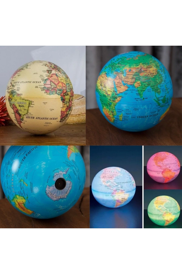 Bidebuvar Işıklı Dünya 14 cm