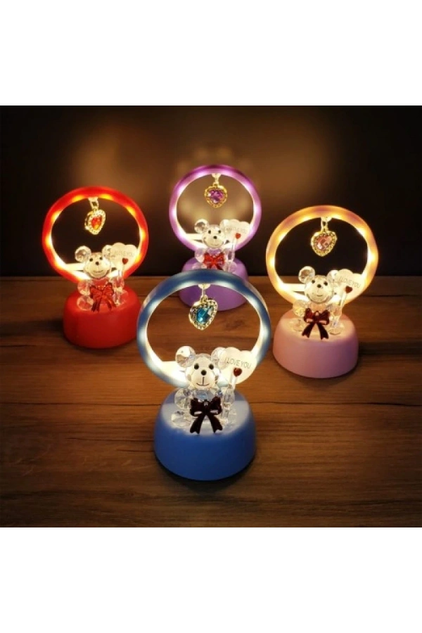 Bidebuvar Işıklı I Love You Ayıcık