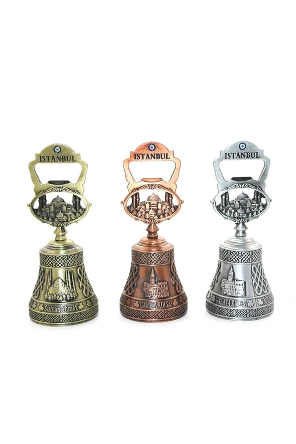 Bidebuvar İstanbul Temalı Metal Zil