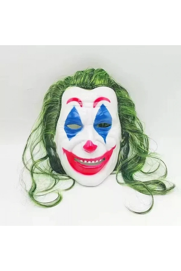 Bidebuvar Joaquin Phoenix Joker Maskesi Yeşil Saçlı