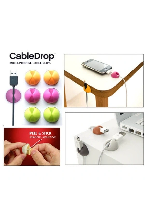 Bidebuvar Kablo Sabitleyici Aparat 6 Adet