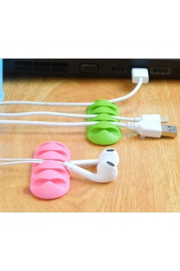 Bidebuvar Kablo Tutucu 5 Kanallı 3 Adet