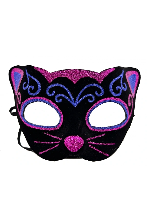 Bidebuvar Kadife Kaplama Kedi Maskesi