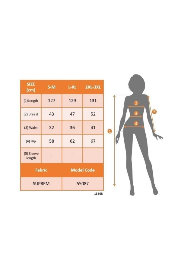 Bidebuvar Kadın Beli Gipeli Etnik Desen Sıfır Kol Süprem Elbise