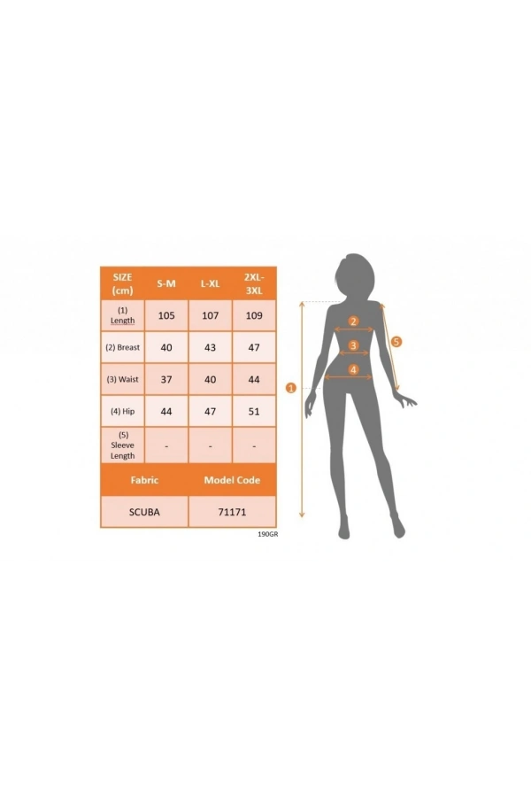 Bidebuvar Kadın Bodycon Midi Boy Dalgıç Elbise