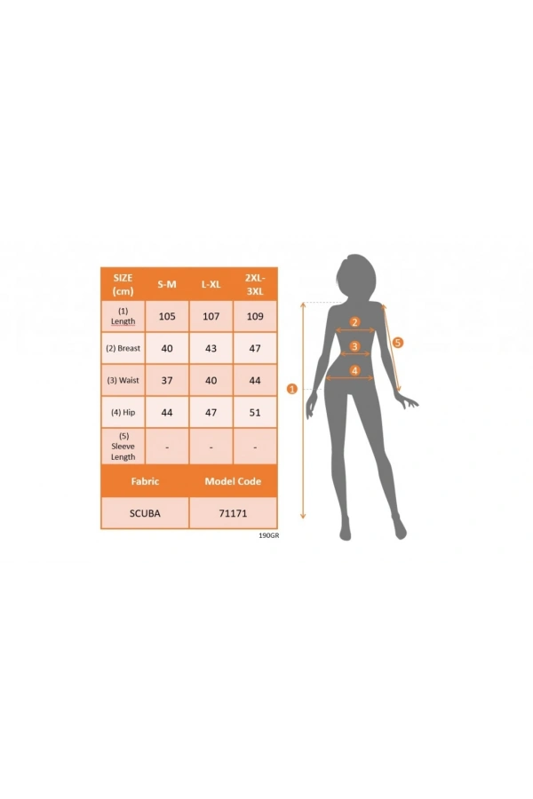 Bidebuvar Kadın Bodycon Midi Boy Dalgıç Elbise