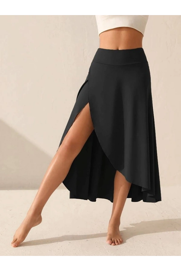 Bidebuvar Kadın Cep Detay Taytlı Sandy Etek