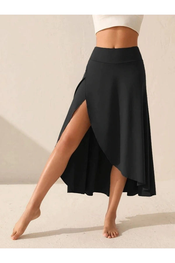 Bidebuvar Kadın Cep Detay Taytlı Sandy Etek