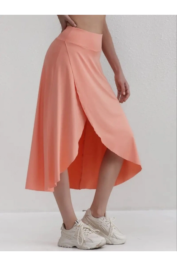 Bidebuvar Kadın Cep Detay Taytlı Sandy Etek