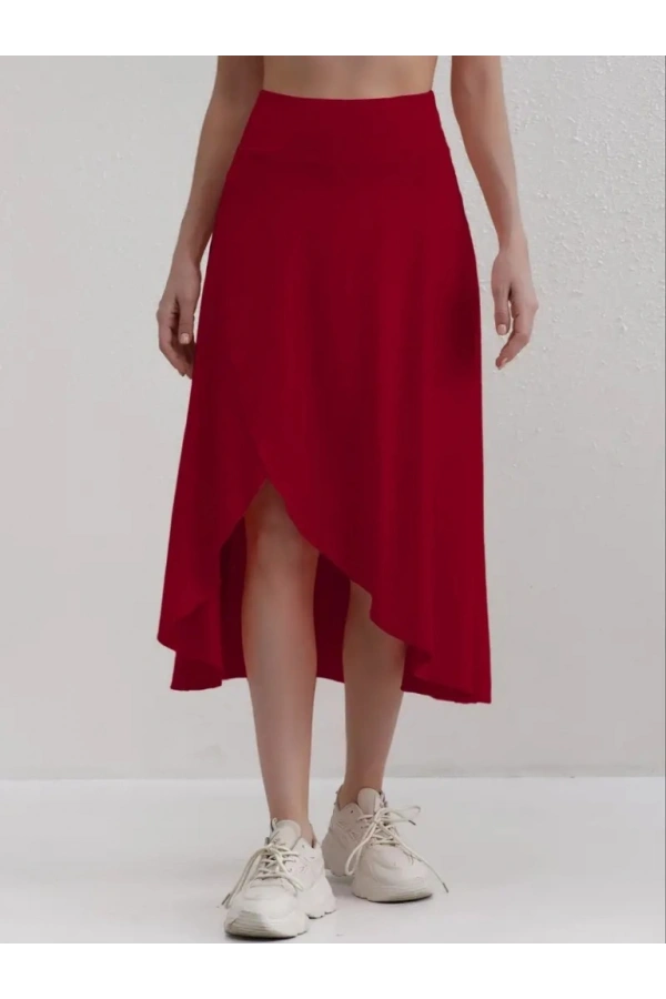 Bidebuvar Kadın Cep Detay Taytlı Sandy Etek