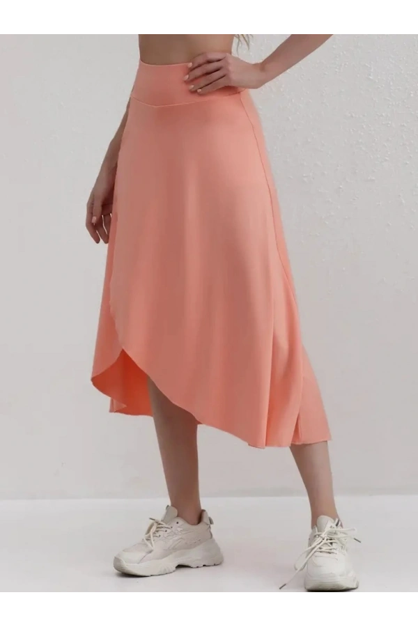 Bidebuvar Kadın Cep Detay Taytlı Sandy Etek