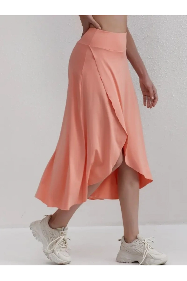 Bidebuvar Kadın Cep Detay Taytlı Sandy Etek