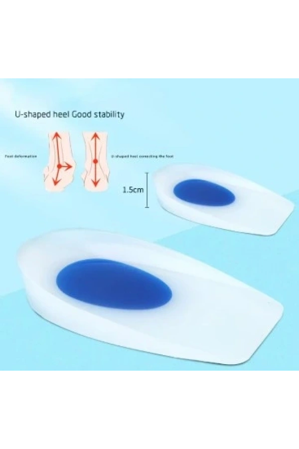 Bidebuvar Kadın Darbe Emici Topuk Silikonu