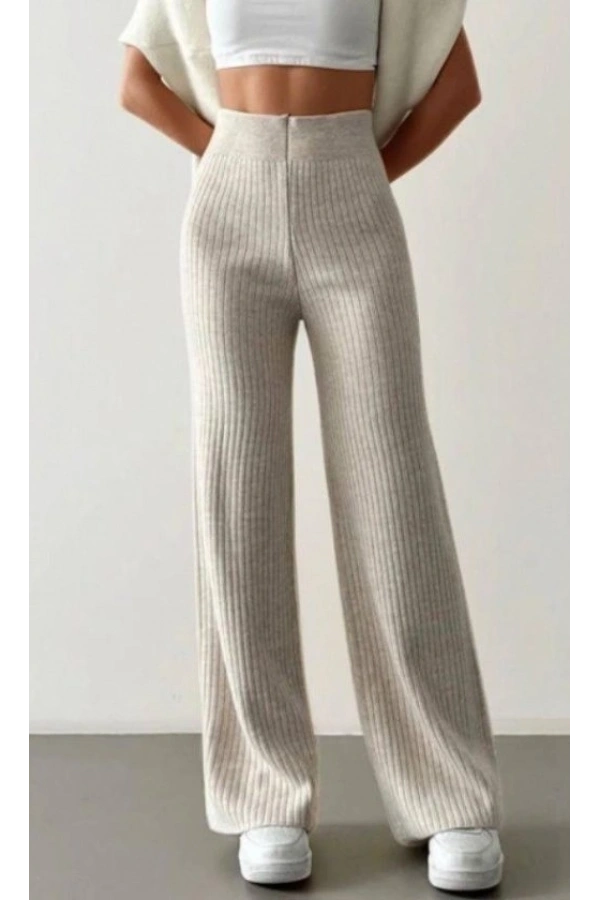 Bidebuvar Kadın Kaşkorse Bol Paça Pantolon