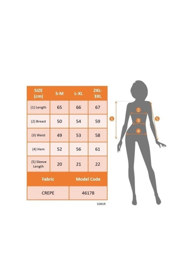 Bidebuvar Kadın Kısa Kollu Tül Detaylı Taşlı Janjan Krep Bluz