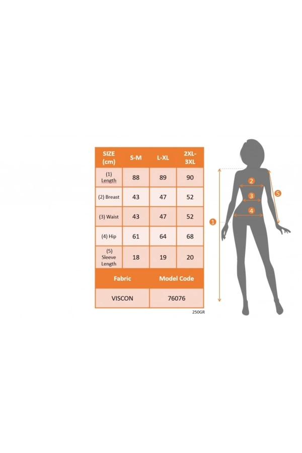 Bidebuvar Kadın Kısa Kollu V Yaka önü Düğmeli Viskon Elbise