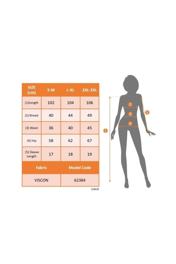 Bidebuvar Kadın Kısa Kollu V Yakalı Kiloş Midi Viskon Elbise