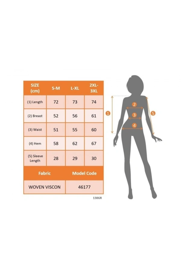 Bidebuvar Kadın Kısa Kollu Yakalı Dokuma Viskon Bluz