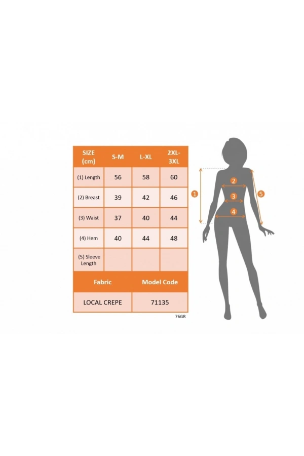 Bidebuvar Kadın Tek Omuz Tül Detaylı Krep Bluz