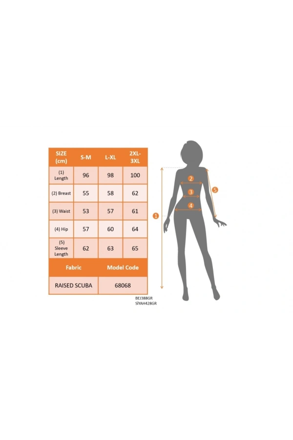 Bidebuvar Kadın Uzun Kollu Balıkçı Yaka Kısa şardonlu Dalgıç Elbise