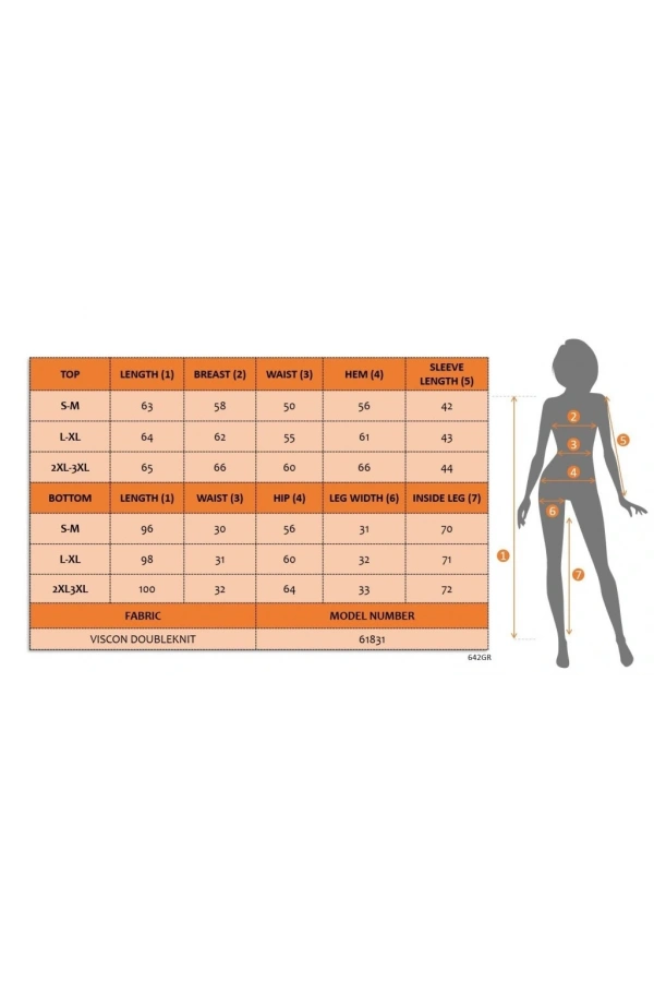 Bidebuvar Kadın Uzun Kollu Bisiklet Yaka Belden Büzgülü Bağcıklı Viskon Iki Iplik Bluz Ve Pantolon Ikili Takım
