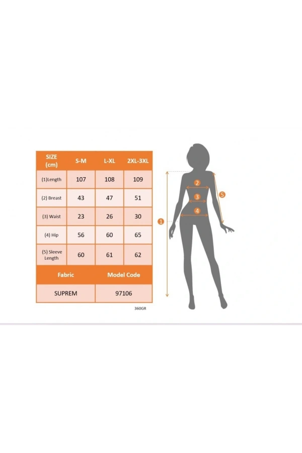 Bidebuvar Kadın Uzun Kollu Bot Yaka Beli Lastikli Midi Süprem Elbise