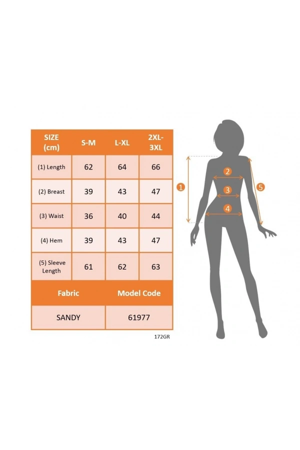 Bidebuvar Kadın Uzun Kollu Dantel V Yakalı Sandy Bluz