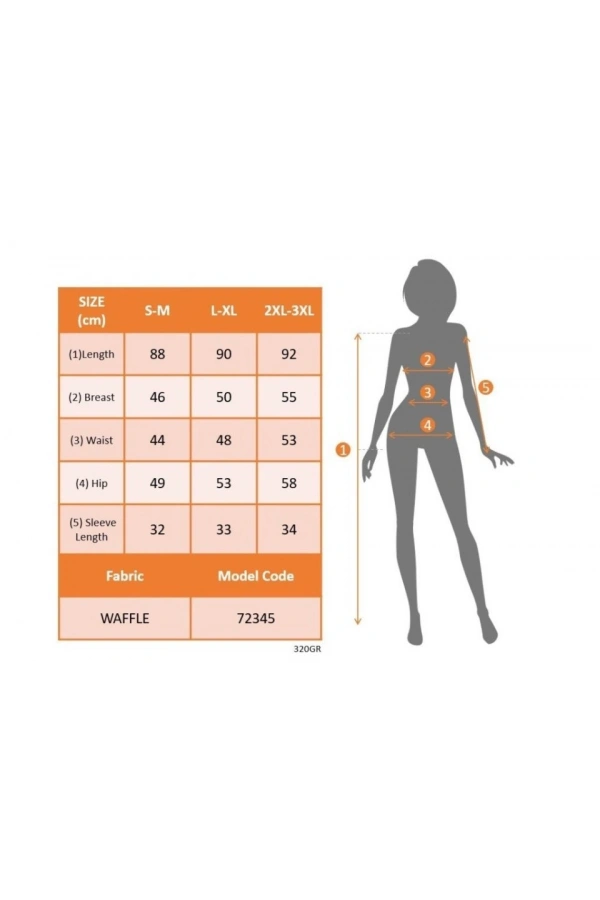 Bidebuvar Kadın Uzun Kollu Omuzdan Açık V Dantel Yakalı Mini Waffle Elbise
