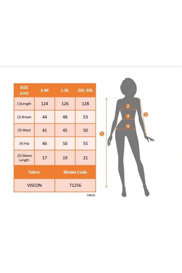 Bidebuvar Kadın Uzun Kollu Yakası Açık Viskon Elbise
