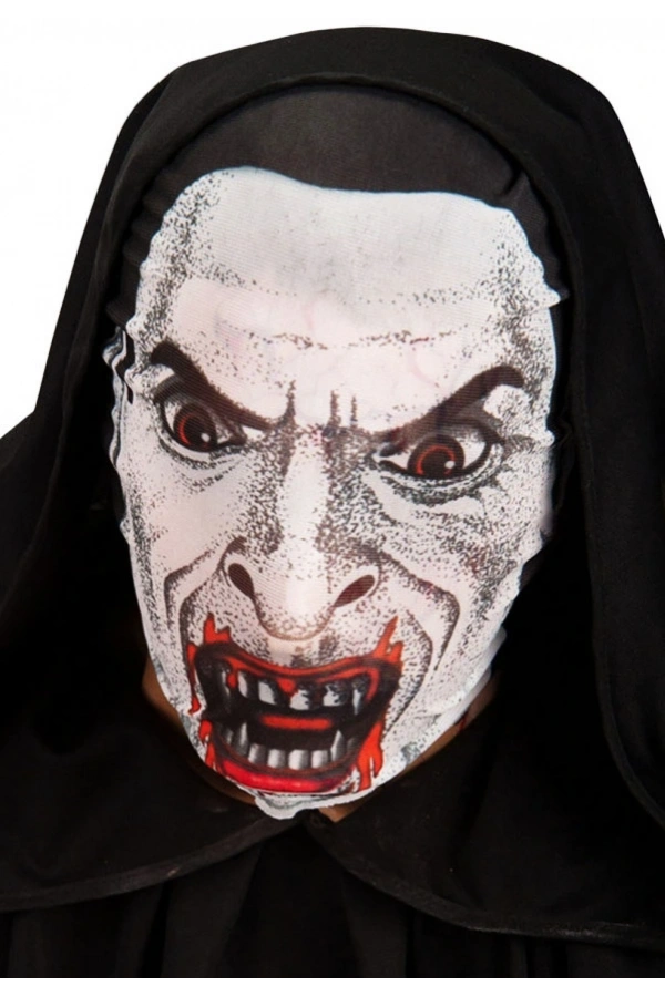 Bidebuvar Kafaya Geçmeli Vampir Maskesi