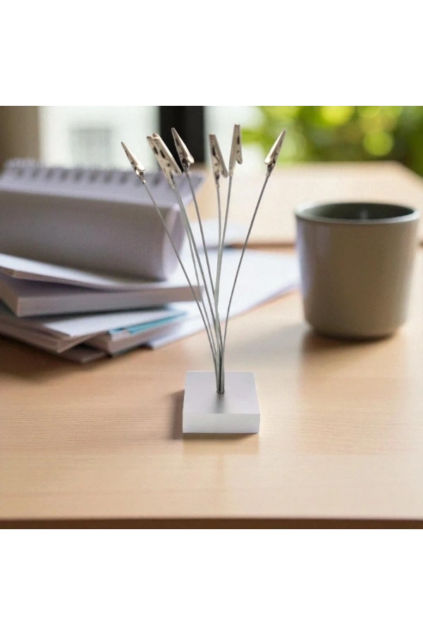 Bidebuvar Kağıt Tutacağı Kıskaçlı