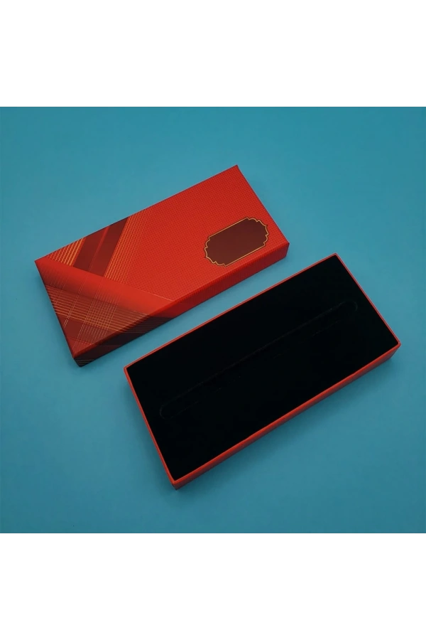 Bidebuvar Kalem Kutusu Kırmızı Tasarımlı