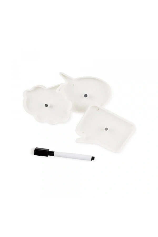 Bidebuvar Kalemli Konuşma Balonu Tasarımlı 3lü Magnet Seti