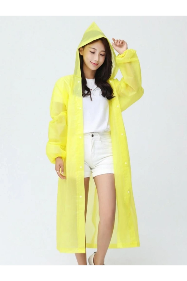 Bidebuvar Kalın Yağmurluk Büyük Boy