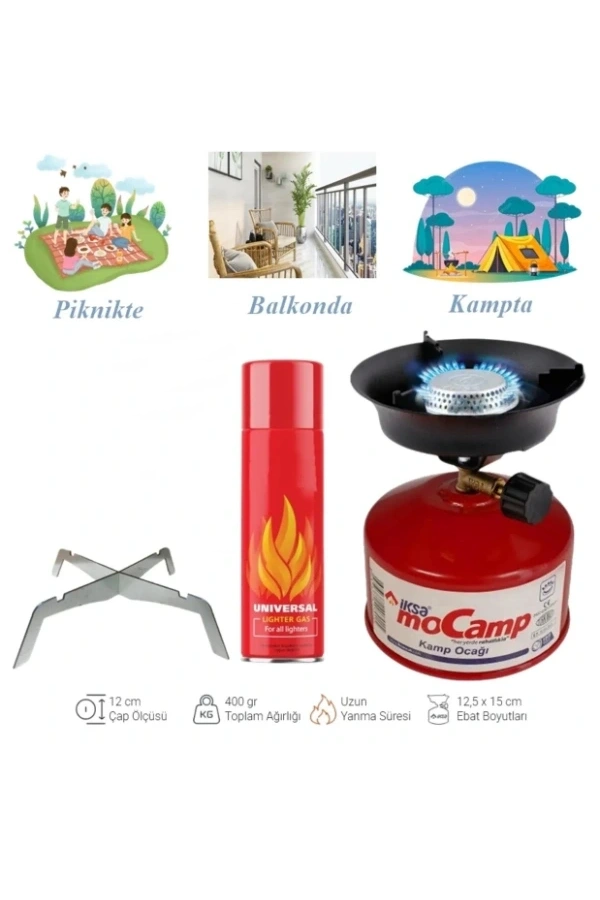 Bidebuvar Kamp Ocağı Seti