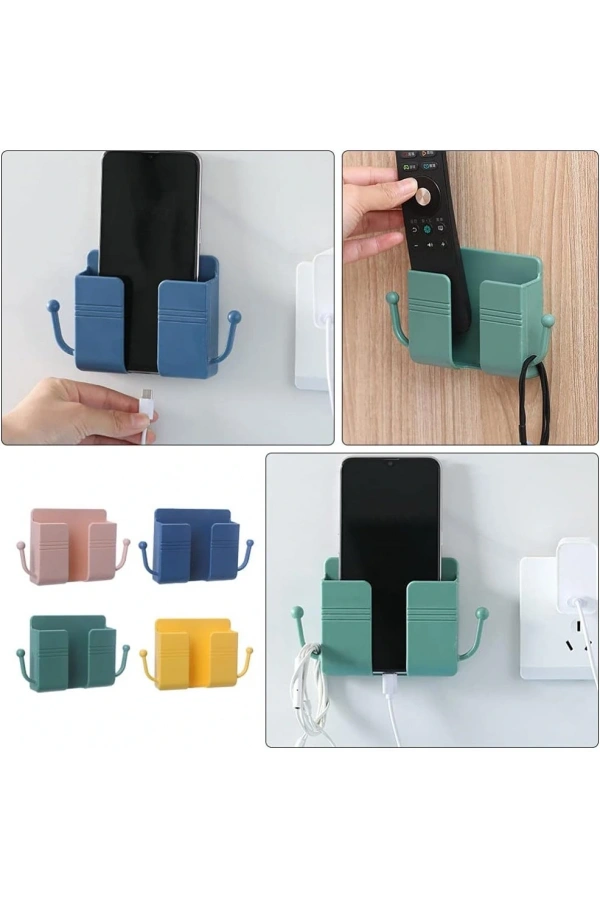 Bidebuvar Kancalı Kumanda ve Telefon Standı