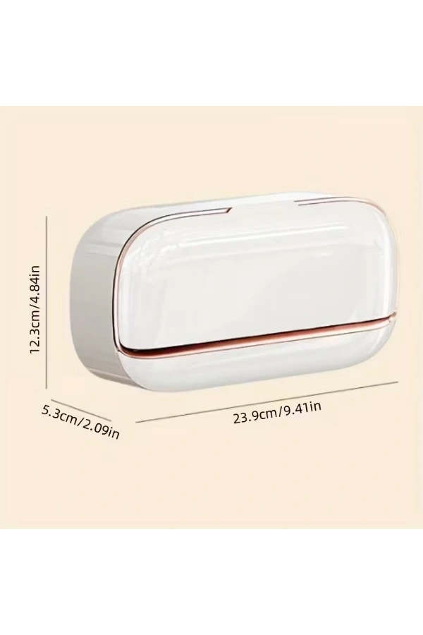 Bidebuvar Kapaklı Ve Drenaj Bölmeli Duvara Monte Sabunluk