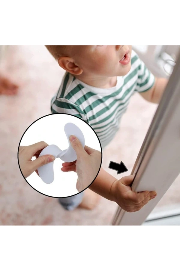 Bidebuvar Kapı Çarpma Önleyici Stoper 4 lü Set